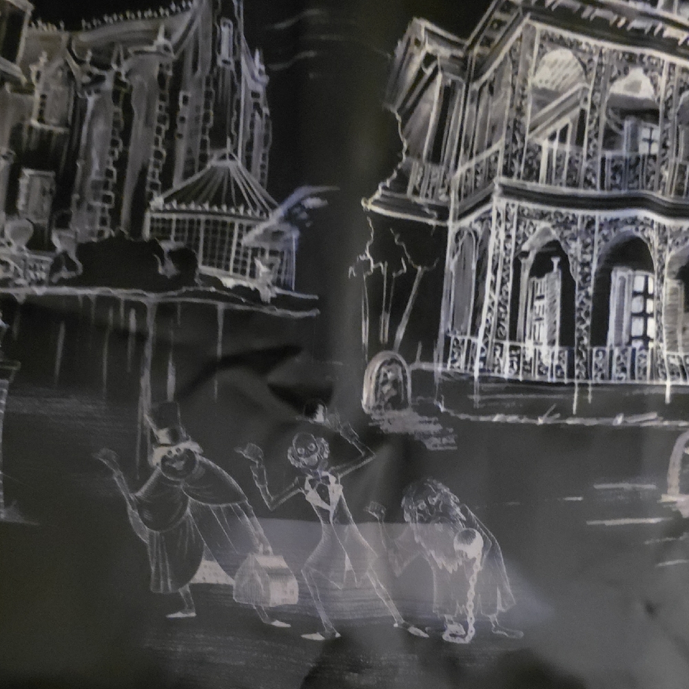 Her Universe Haunted Mansion Black Skirt - Picture 3 of 7